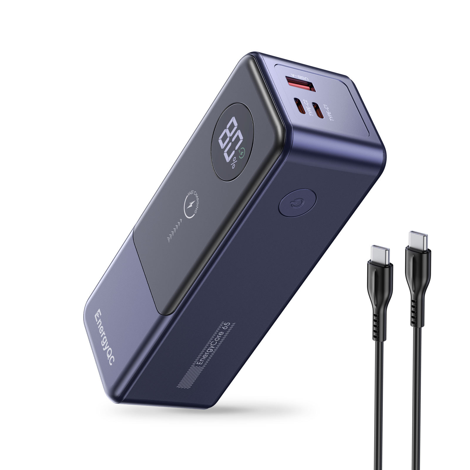 💻 65W Power Bank - High-Power USB-C PD Laptop Charger Portable Battery Pack - Image 6