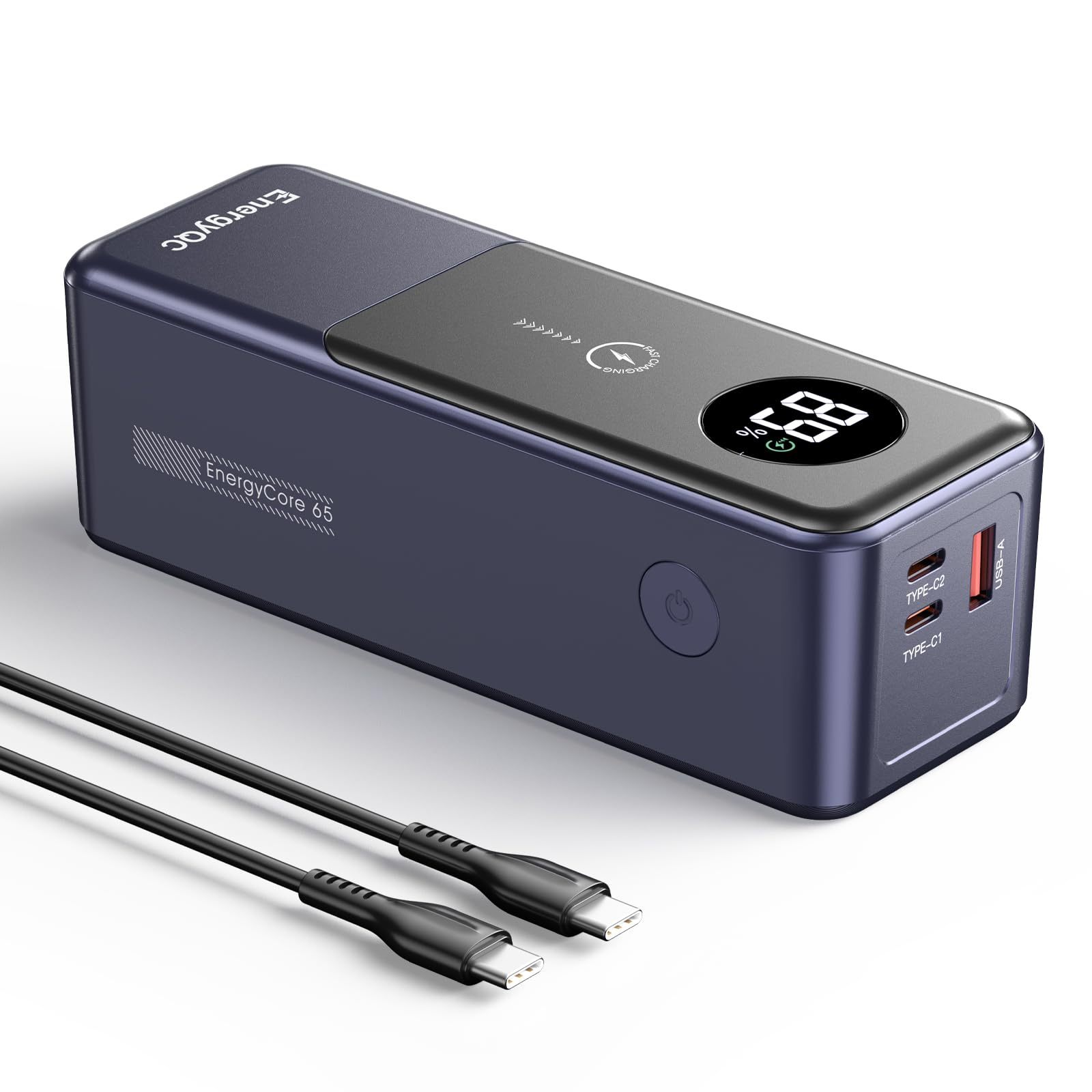 💻 65W Power Bank - High-Power USB-C PD Laptop Charger Portable Battery Pack - Image 2