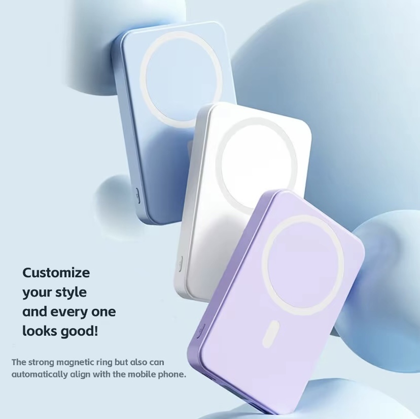 🧲 MagSafe Power Bank 10000mAh - Magnetic Wireless Portable Charger for iPhone 15/14/13/12