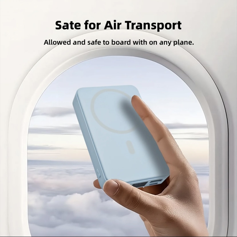 🧲 MagSafe Power Bank 10000mAh - Magnetic Wireless Portable Charger for iPhone 15/14/13/12 - Image 9