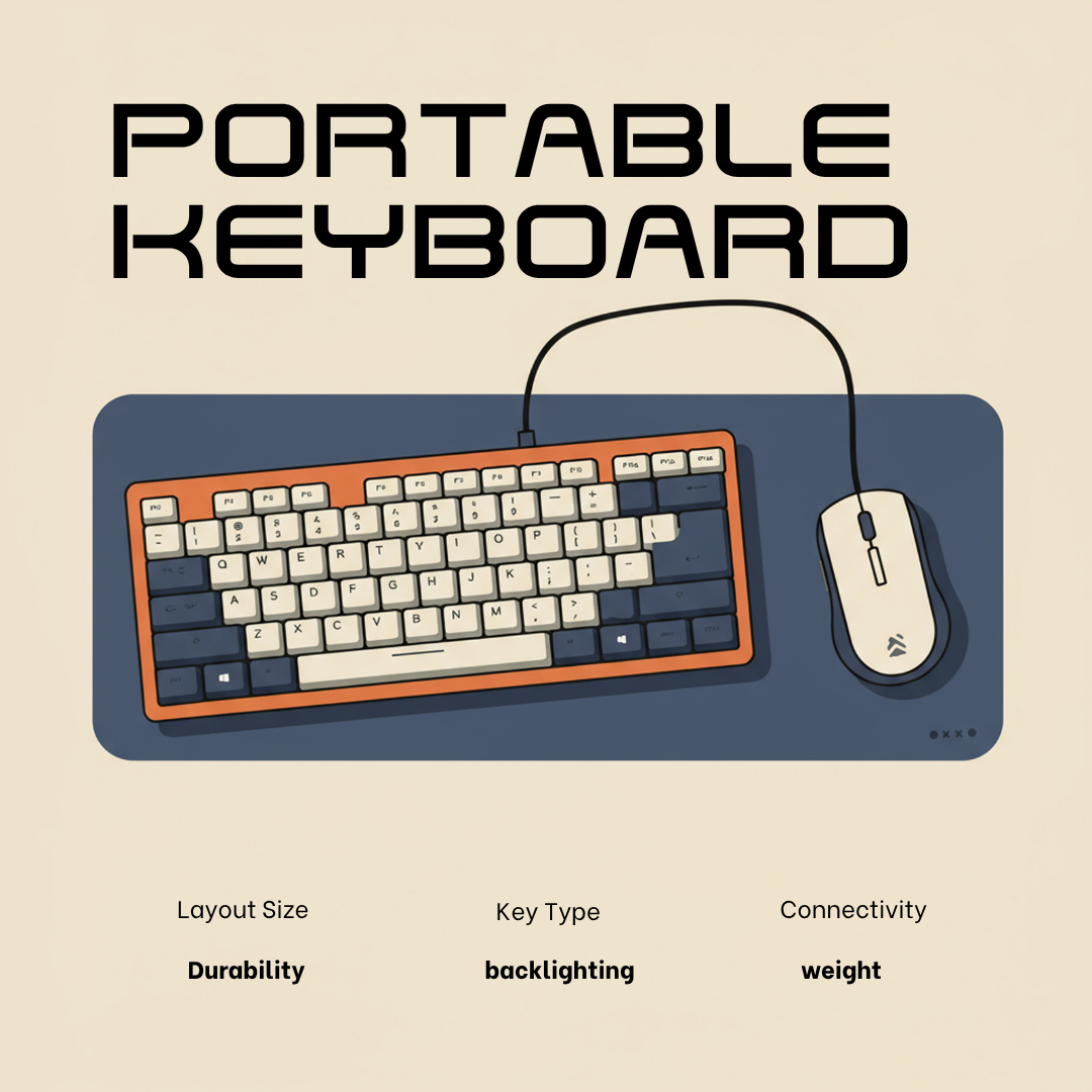 Typing Without Compromise: The Best Portable Keyboard for Travel and Digital Nomads in 2025