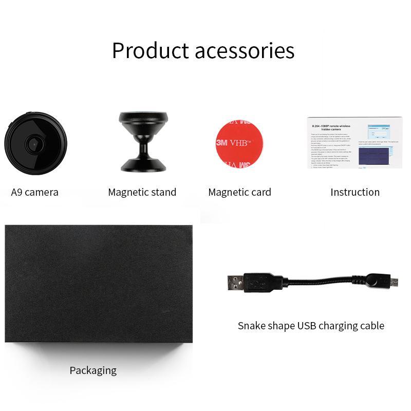 HD Surveillance Camera, Remote Mobile Viewing, Easy Installation, Suitable For Home Use - Image 3