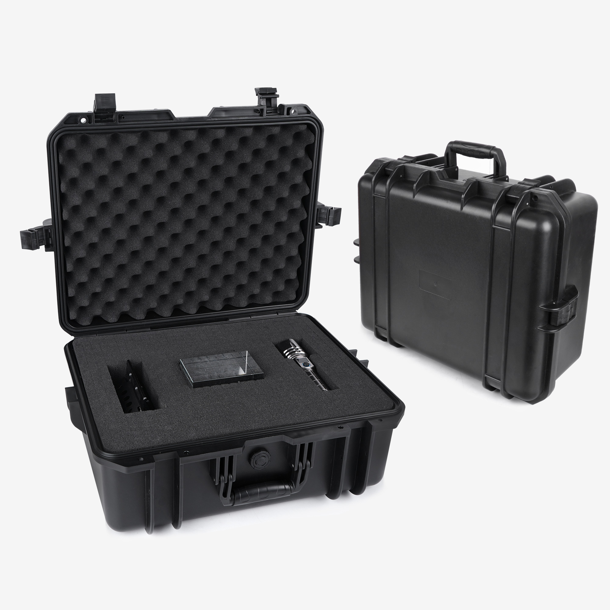 18.9x16.5x8.7 Inch Hard Case, Portable Weather Waterproof Protective Camera Case With Customizable Foam, Fit Use Of Drones, Camera, Equipments, Black, Upgraded - Image 8